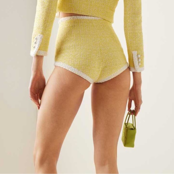 Alessandra Rich Sequined Tweed Hotpants (IT36) - Picture 3 of 5